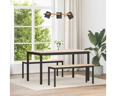 suoliukas Natūrali 110 x 35 x 45 cm Kietos pušies mediena