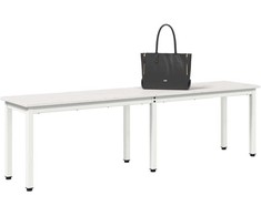 suoliukas Balta 160 x 35 x 45 cm Kietos pušies mediena