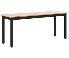 suoliukas Natūrali 110 x 35 x 45 cm Kietos pušies mediena