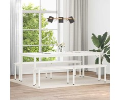 suoliukas Balta 200 x 35 x 45 cm Kietos pušies mediena