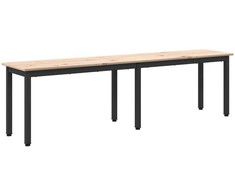 suoliukas Natūrali 160 x 35 x 45 cm Kietos pušies mediena