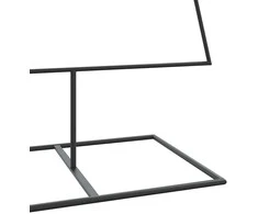 Metalinė Kalėdų eglutė, juodos spalvos, 180 cm
