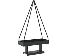 Metalinė Kalėdų eglutė su stovu KUOPIO 60 cm Plienas Juoda