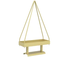 Metalinė Kalėdų eglutė su stovu KUOPIO 60 cm Plienas Auksinė