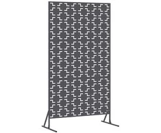 Privatumo žaliuzės Antracitas 100 x 50 x 180 cm Plienas