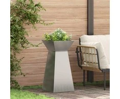 Stulpinis sodinukas 2 pcs Sidabro 35 x 35 x 73 cm