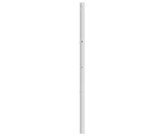 Metalinis galvūgalis, baltos spalvos, 150cm
