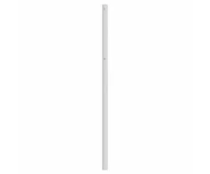Metalinis galvūgalis, baltos spalvos, 75cm
