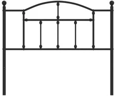Metalinis galvūgalis, juodos spalvos, 107cm