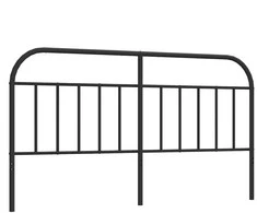 Metalinis galvūgalis, juodos spalvos, 160cm