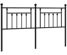 Metalinis galvūgalis, juodos spalvos, 160cm