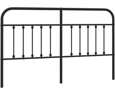 Metalinis galvūgalis, juodos spalvos, 160cm
