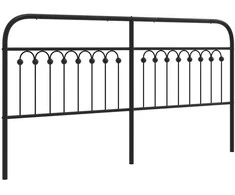 Metalinis galvūgalis, juodos spalvos, 180cm