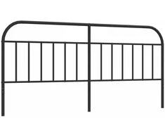 Metalinis galvūgalis, juodos spalvos, 200cm