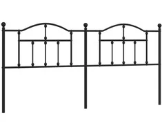 Metalinis galvūgalis, juodos spalvos, 200cm