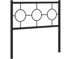 Metalinis galvūgalis, juodos spalvos, 90cm