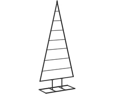 Metalinis Kalėdų medis KUOPIO 125 cm Metalas Juoda