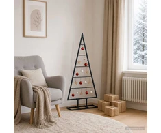 Metalinis Kalėdų medis KUOPIO 125 cm Metalas Juoda