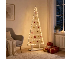 Metalinis Kalėdų medis KUOPIO 150 cm Plienas Balta