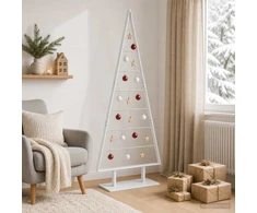 Metalinis Kalėdų medis KUOPIO 150 cm Plienas Balta