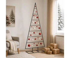 Metalinis Kalėdų medis KUOPIO 180 cm Metalas Juoda