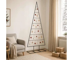 Metalinis Kalėdų medis KUOPIO 210 cm Metalas Juoda