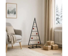 Metalinis Kalėdų medis KUOPIO 90 cm Metalas Juoda