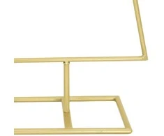 Metalinis Kalėdų medis s stovu Auksinė 125 cm