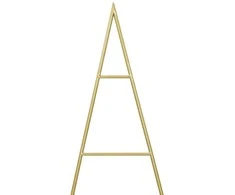 Metalinis Kalėdų medis s stovu Auksinė 150 cm