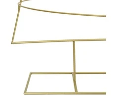 Metalinis Kalėdų medis s stovu Auksinė 209 cm