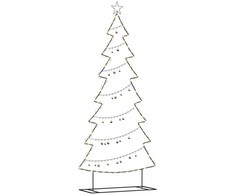 Metalinis Kalėdų medis Juoda 210 cm Plienas
