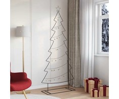 Metalinis Kalėdų medis Juoda 210 cm Plienas