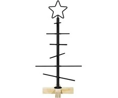 Metalinis Kalėdų medis Juoda 59,5 cm