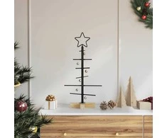 Metalinis Kalėdų medis s stovu Juoda 59,5 cm
