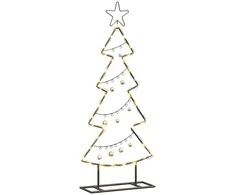 Metalinis Kalėdų medis s stovu Juoda 90,5 cm Plienas