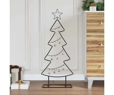 Metalinis Kalėdų medis s stovu Juoda 90,5 cm Plienas
