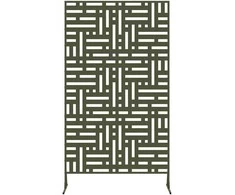 Privatumo žaliuzės 100 x 50 x 180 cm Plienas Alyvuogių žalia