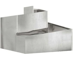 Sodo vazonas Sidabro 60 x 60 x 50 cm Cinkuota plienas