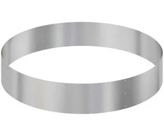 Sodo vazonas Sidabro 120 x 120 x 20 cm Cinkuota plienas