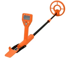 Metalo detektorius Metalų detektorius su LCD ekranu 2 modeliai 19 cm ritė Geltona