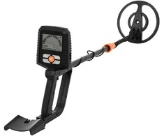 Metalo detektorius su LCD ekranu 3 modeliai 19 cm ritė Juodas