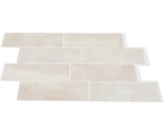 Metro plytelė 10 pcs Šviesiai ruda marmuro 29 x 21 cm
