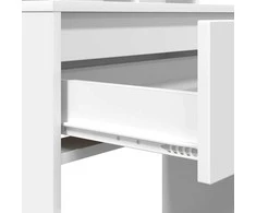 Miegamojo persirengimo stalai Balta 80 x 39,6 x 135 cm