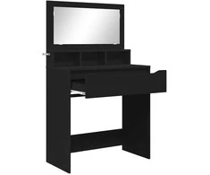 Miegamojo persirengimo stalai Juoda 80 x 39,6 x 135 cm