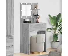 Miegamojo persirengimo stalai Pilkas Sonoma 80 x 39,6 x 135 cm