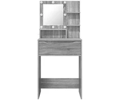 Miegamojo persirengimo stalai Pilkas Sonoma 80 x 39,6 x 135 cm
