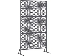 Privatumo žaliuzės 100 x 50 x 180 cm Plienas Antracito