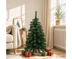 Mini Kalėdų medis 90 cm PVC Žalia