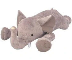 Minkštas pliušinis dramblys, XXL, 95 cm