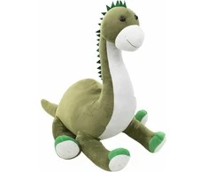 Minkštas žaislinis dinozauras-Brontozauras, žalias, pliušinis